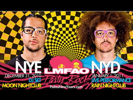Purchase Tickets to NYE with LMFAO Below This year the party doesn't end